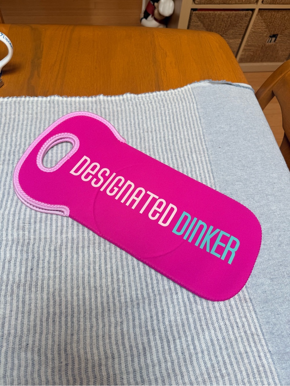 Fab Finds Pickleball Designated Dinker Insulated Bottle Tote